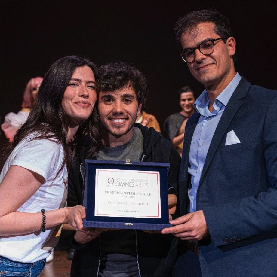 Chiara Lodoli, Giulio Azzarri e Luca Alessandroni.